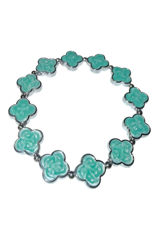 Clover Pearlescent Bracelet