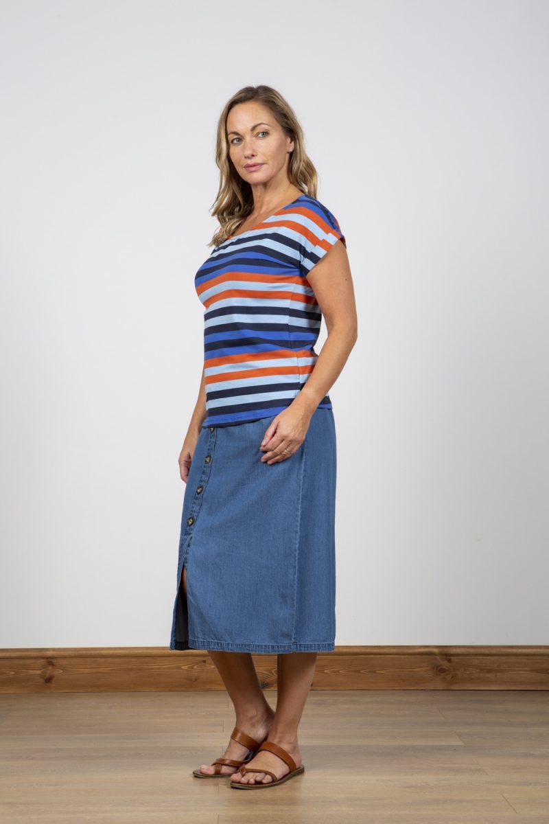 Lily and Me Denim Foxglove Skirt
