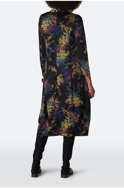 Sahara Colourful Spot Jersey Dress Black