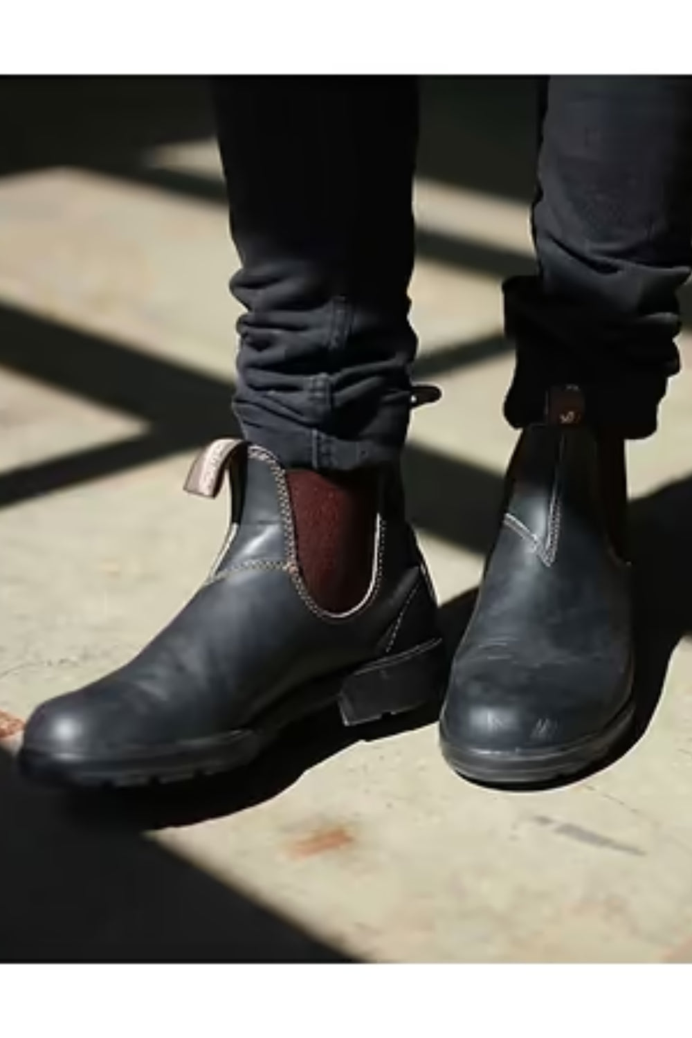 500 Series Stout Leather Boots