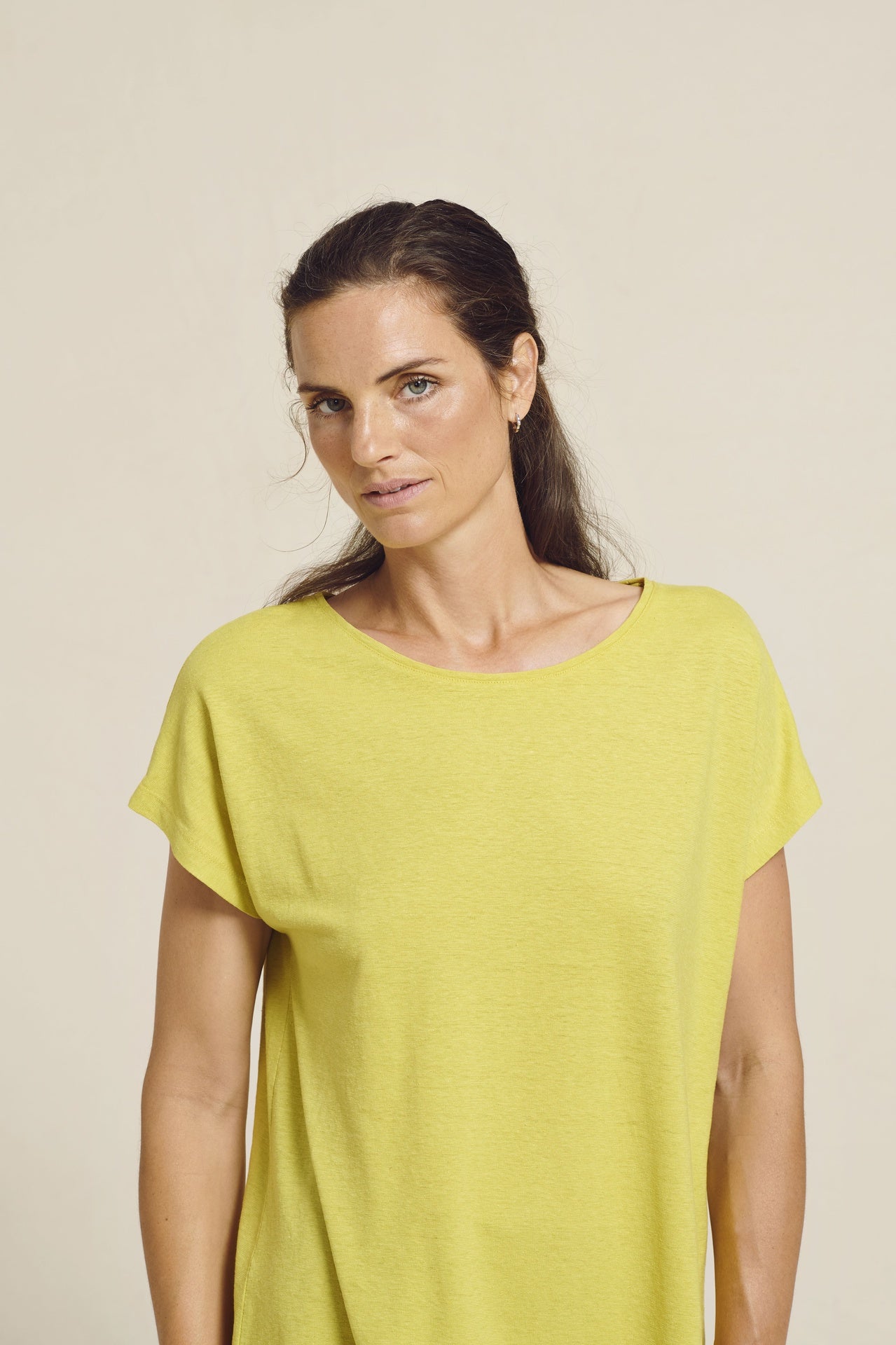 Two Danes Hylke Top Celery Yellow