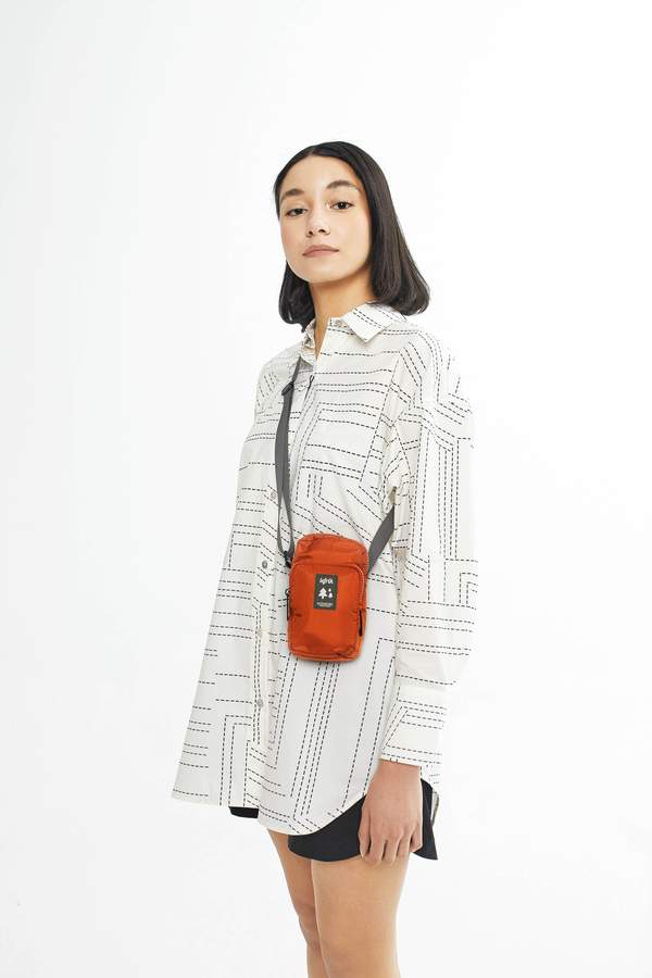 Lefrik Amsterdam Phone Bag Rust