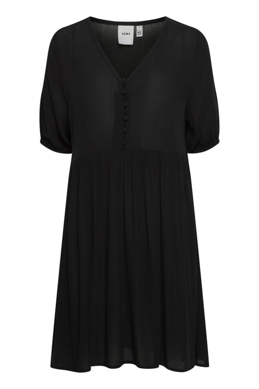 Ichi Marrakech Dress Black