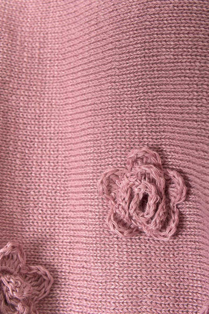 Grizas Pink Flowers 6645 Sweater