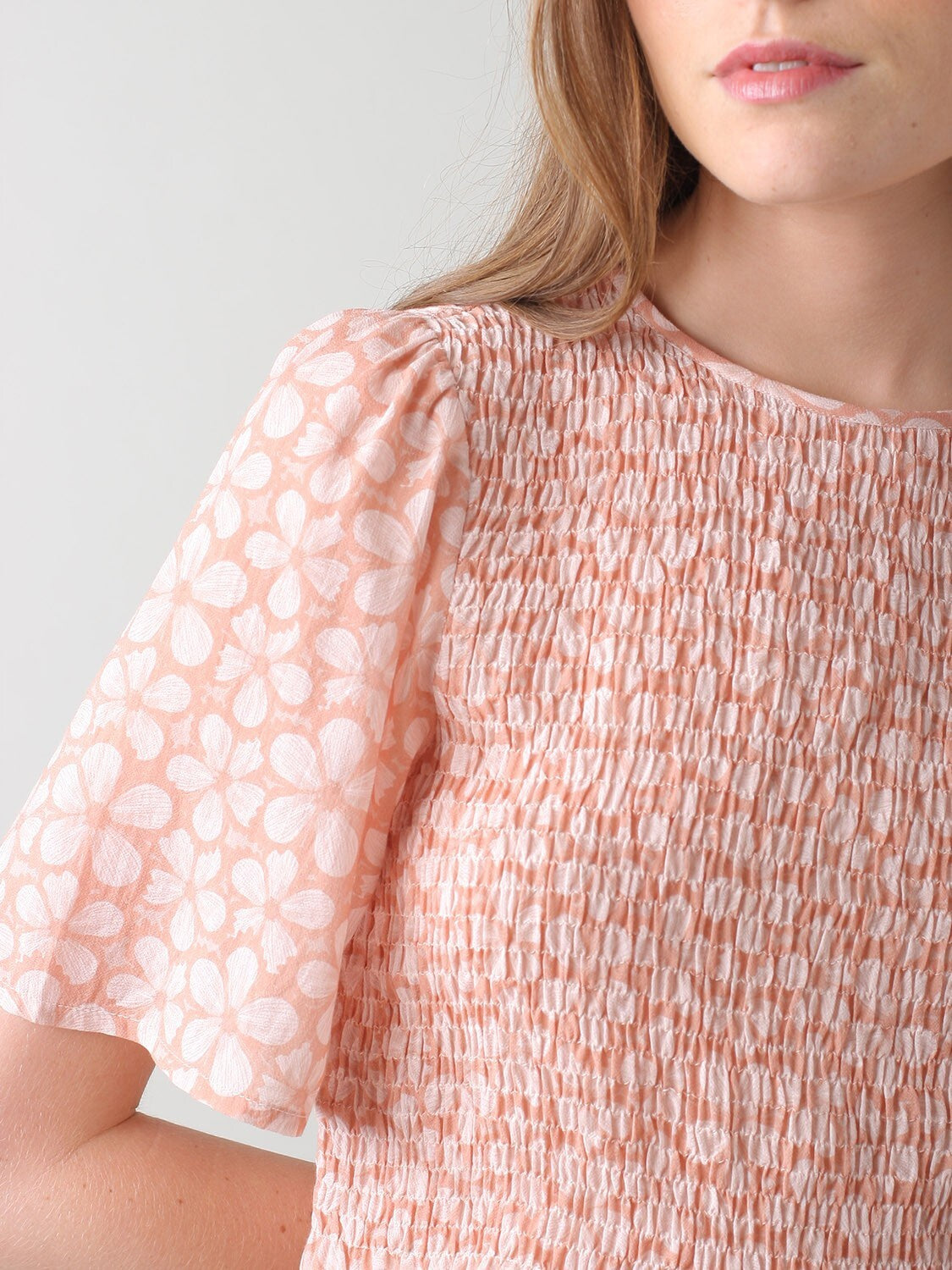 Indi & Cold Floral Print Camisole terracotta