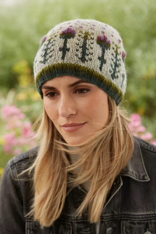 Pachamama Thistle Beanie Off-White