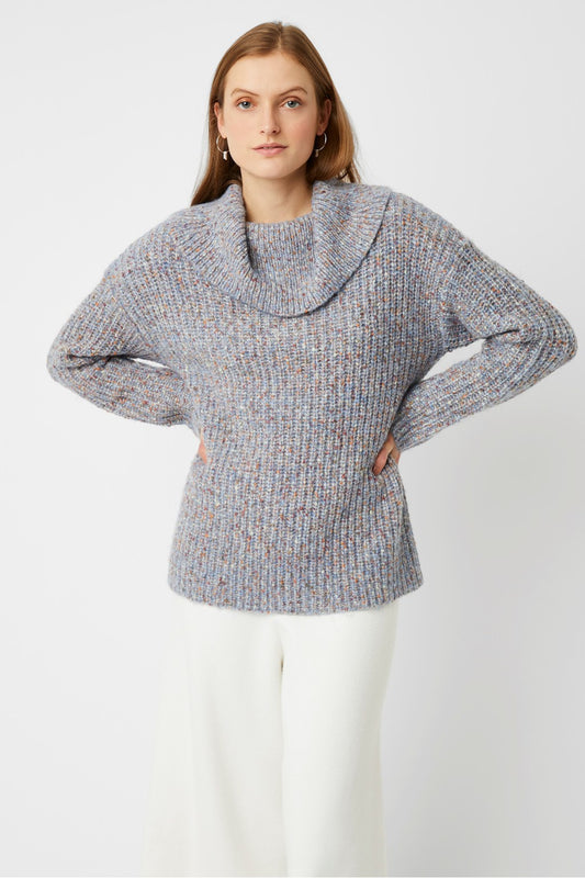 Great Plains Ava Roll Neck Jumper Muticoloured