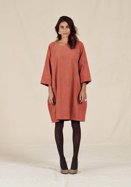 Two Danes Camilla Dress Terracotta
