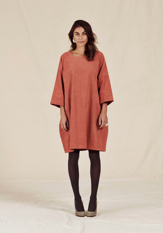 Two Danes Camilla Dress Terracotta