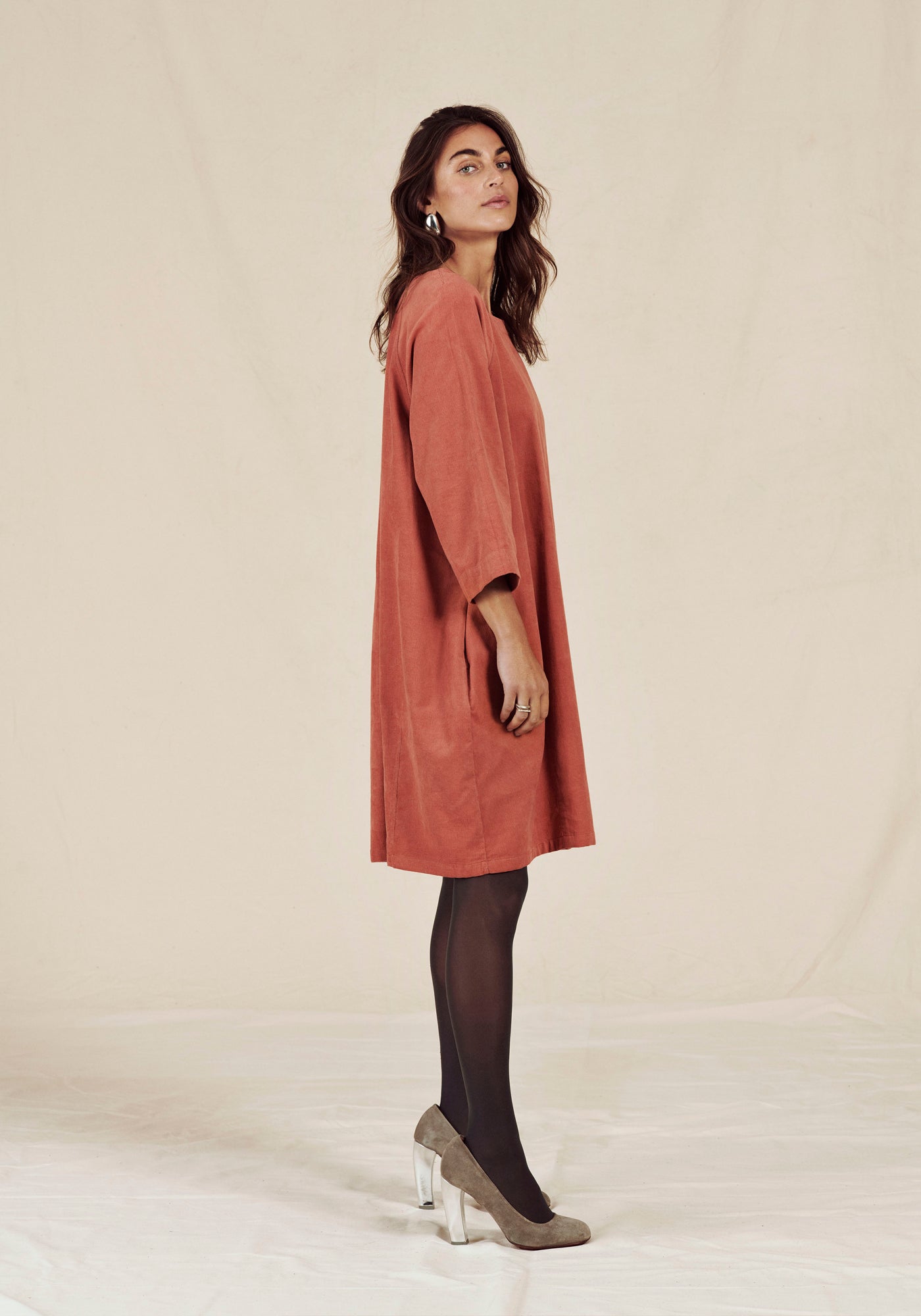 Two Danes Camilla Dress Terracotta
