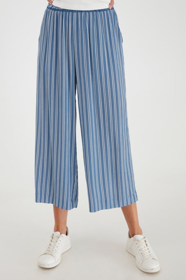 Ichi Marrakech Pants Coronet Blue