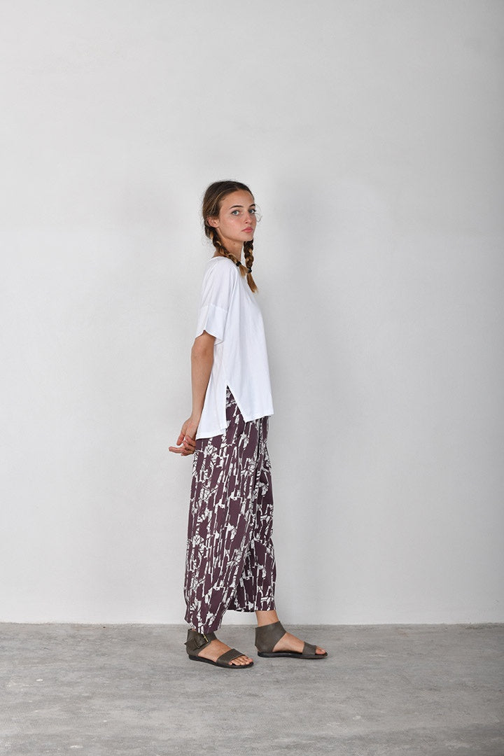 Mama B Bianco Trousers Vino