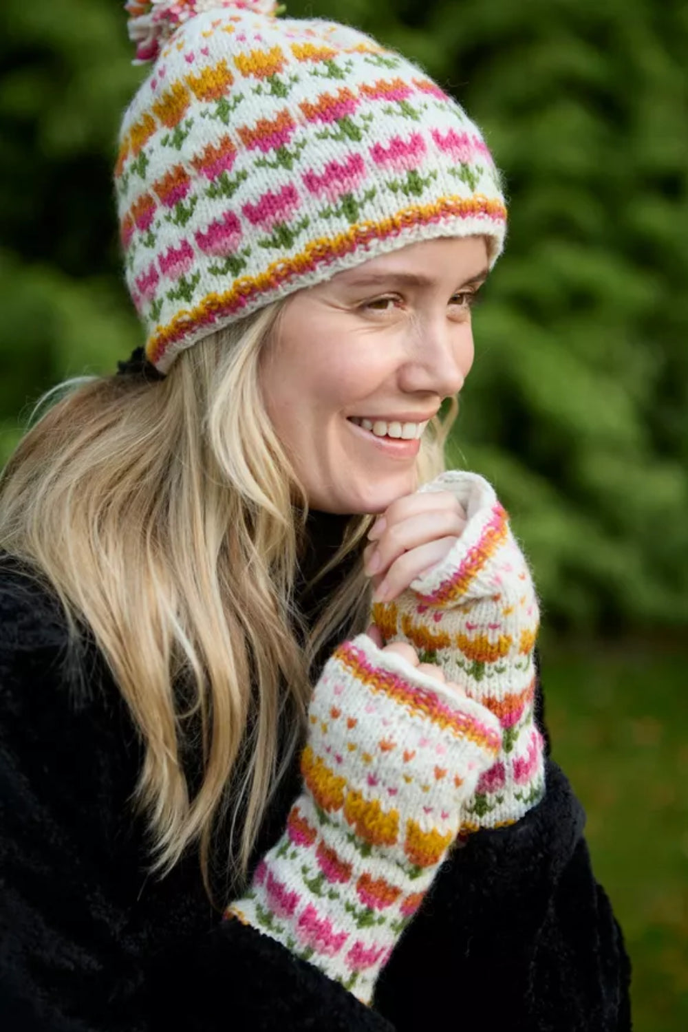 Tulip Bobble Beanie