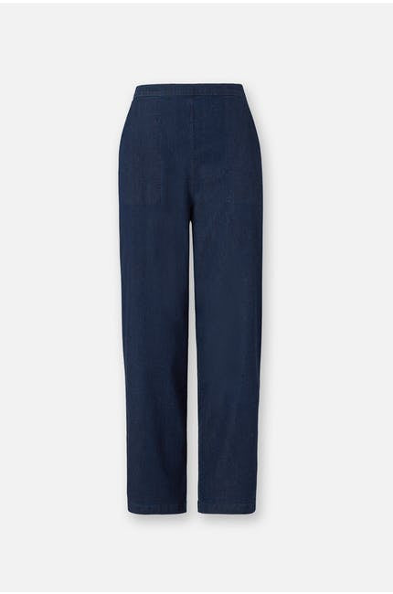 Sahara Stretch Denim Straight Trouser
