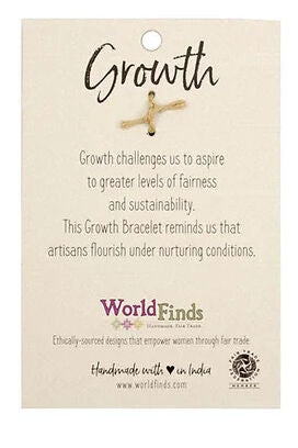 Just Trade Kantha Connection Bracelet Growth