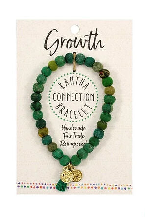 Just Trade Kantha Connection Bracelet Growth