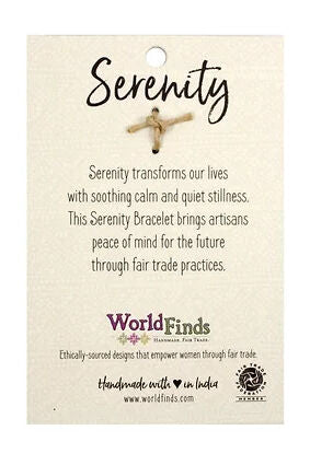 Just Trade Kantha Connection Bracelet Serenity