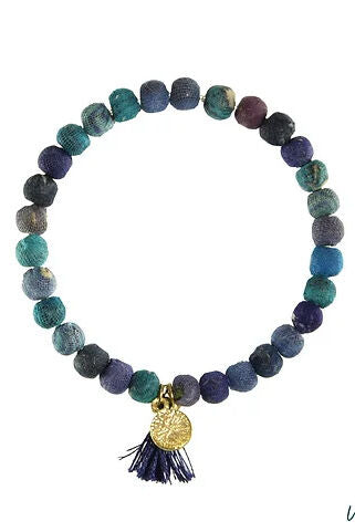 Just Trade Kantha Connection Bracelet Serenity