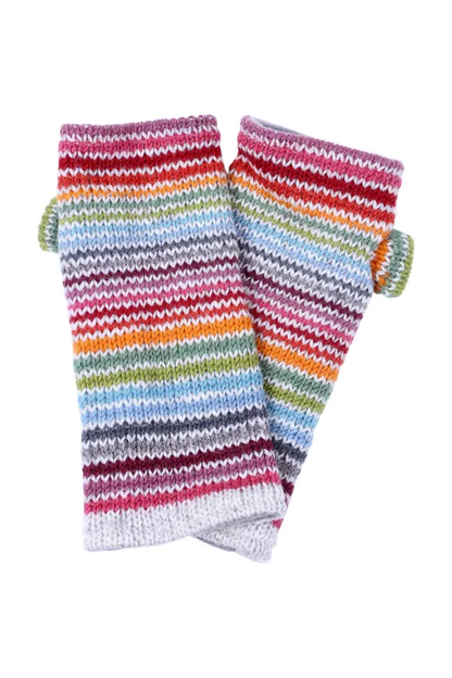 Pachamama Hoxton Stripe Wristwarmers 