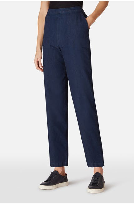 Sahara Stretch Denim Straight Trouser