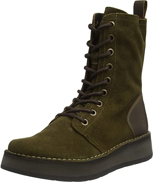 Fly London Rami Boot Sludge Olive