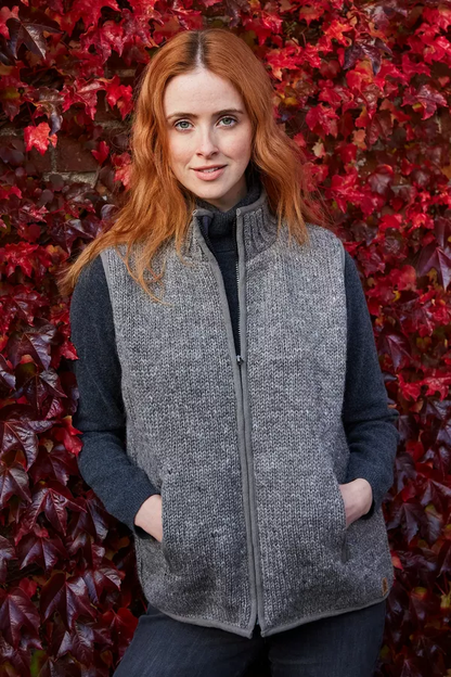 Pachamama Classic Bodywarmer Grey Blue