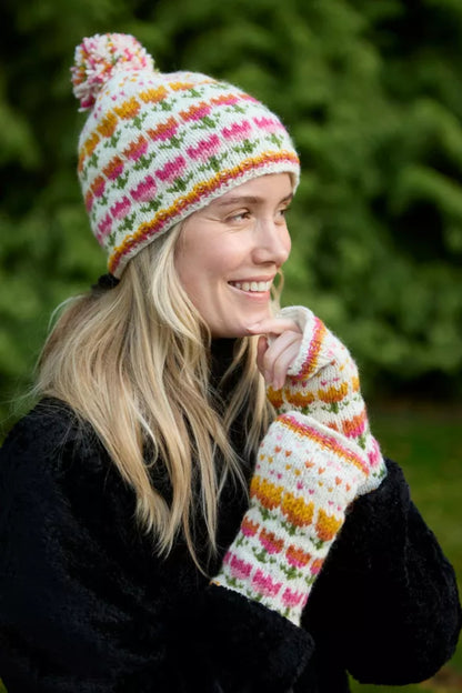 Tulip Bobble Beanie