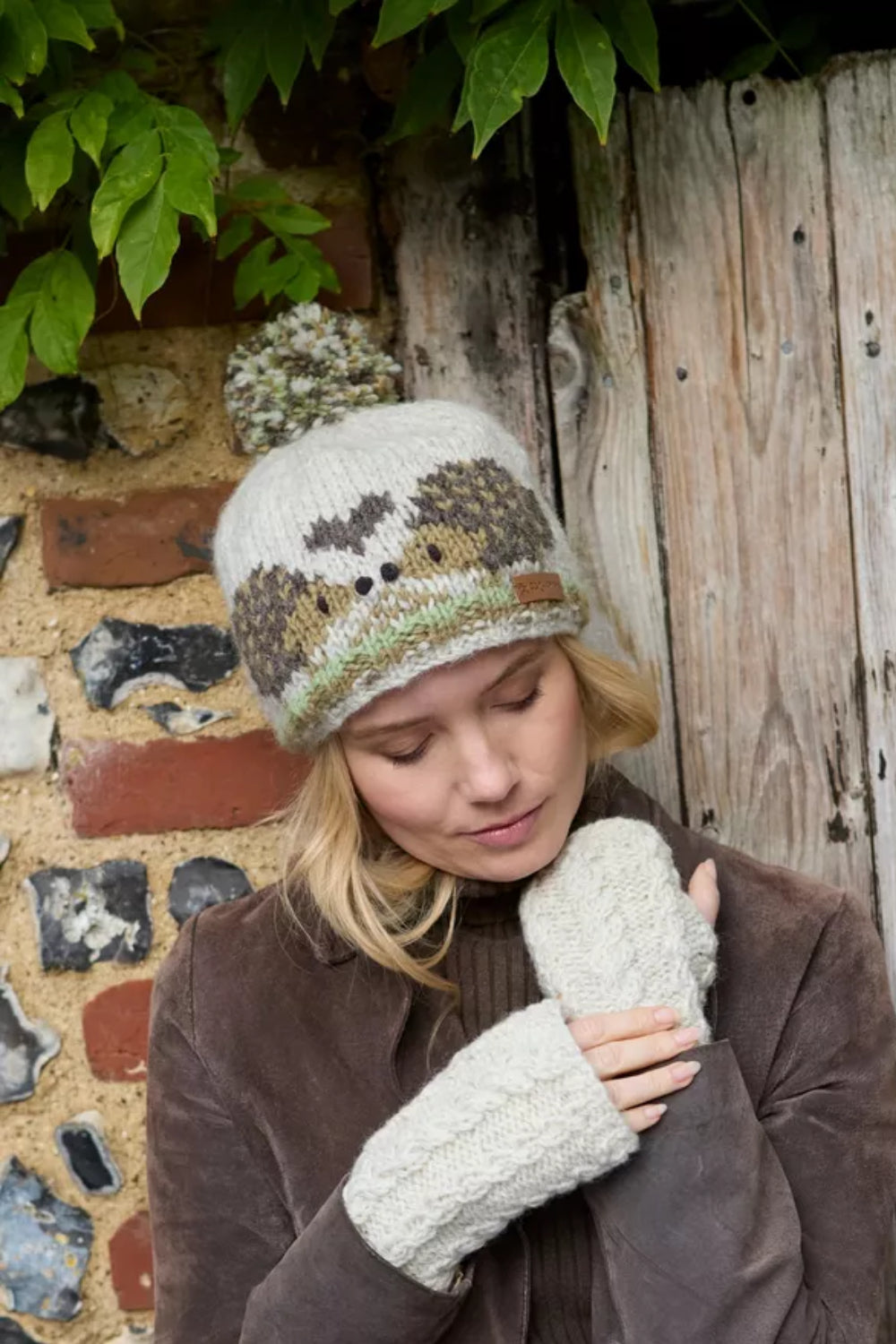 Hedgehog Bobble Beanie