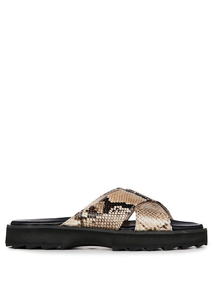 EMU Australia Manta Sandal Snake Pecan