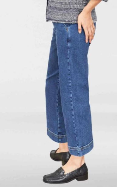 Thought Organic Denim High Rise Culottes