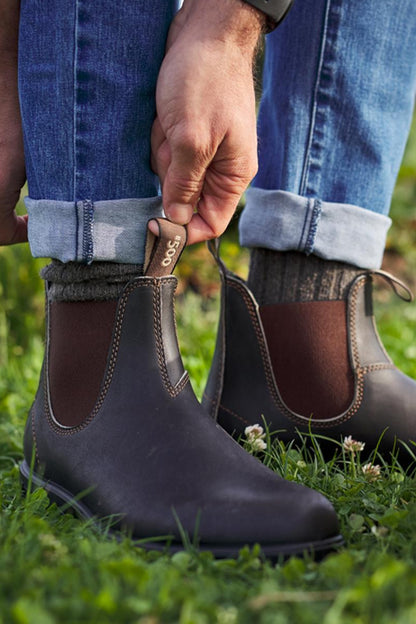 500 Series Stout Leather Boots