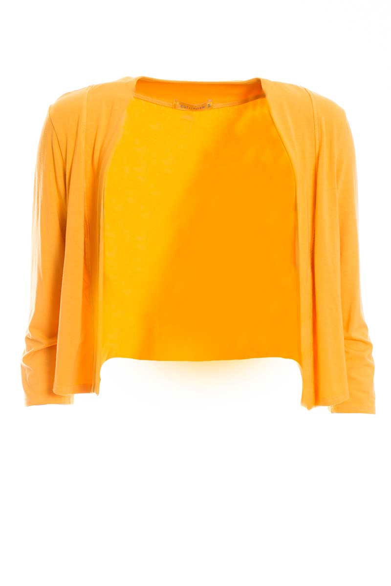 Cut Loose Banded Cardigan Marigold 6447554