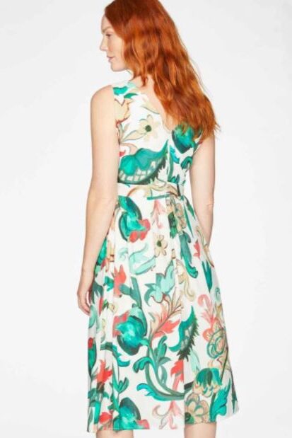 Thought Babushka A-Line Dress White
