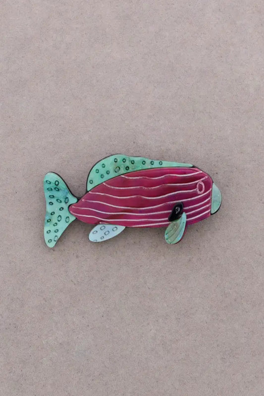 Swimming Fish Brooch