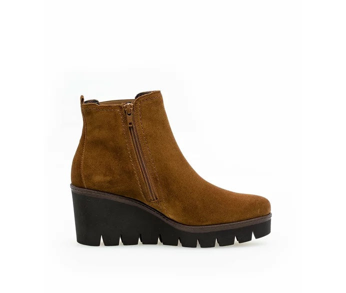 Gabor Shoes Utopia Wedge Boot Whisky
