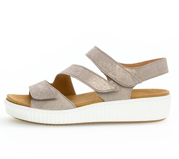 Gabor Shoes Classic Sandal Metallic Gold