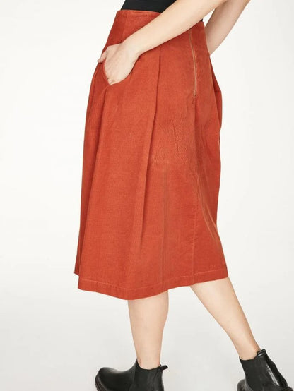 Thought Hiram Skirt Spiced Orange