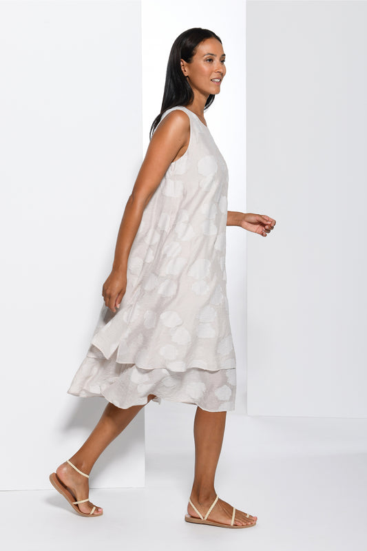 Double Layer Floral Dress