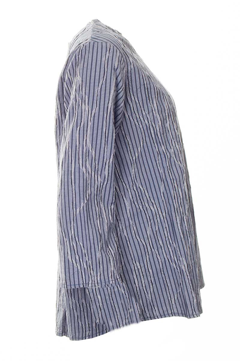 Cut Loose 3/4 Sleeve A-Line Top Crinkle Night