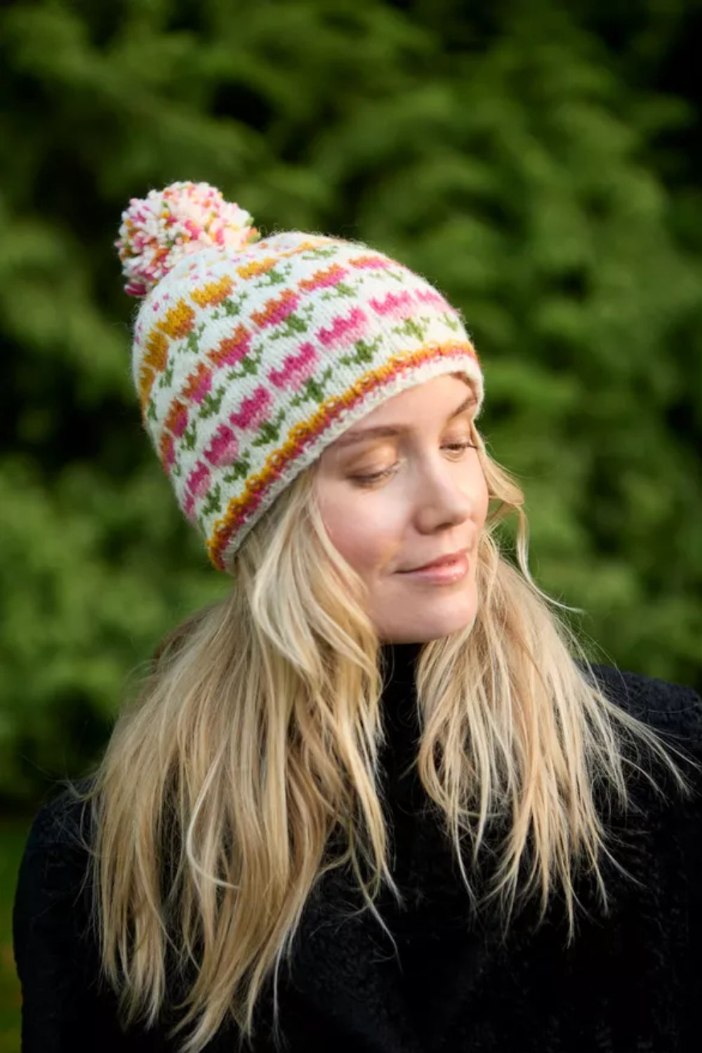 Tulip Bobble Beanie