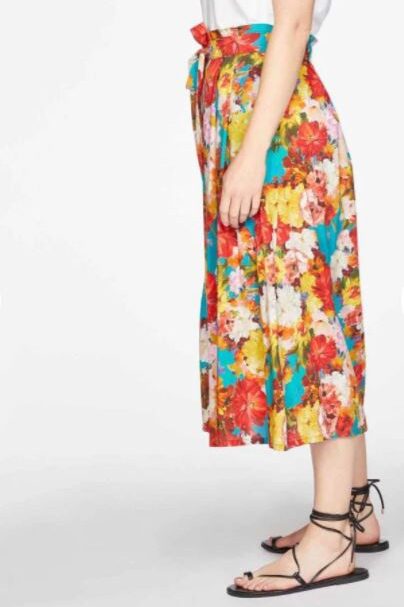 Thought Ramo Pleat Skirt Multi