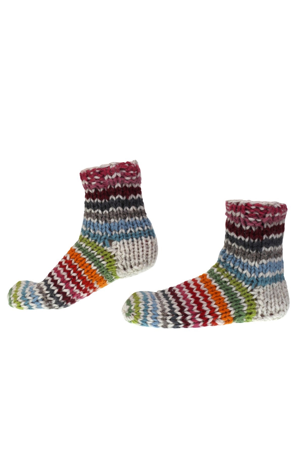 Pachamama Hoxton Stripe Sofa Socks White