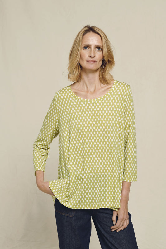 Two Danes Betta T-shirt Lentil Green