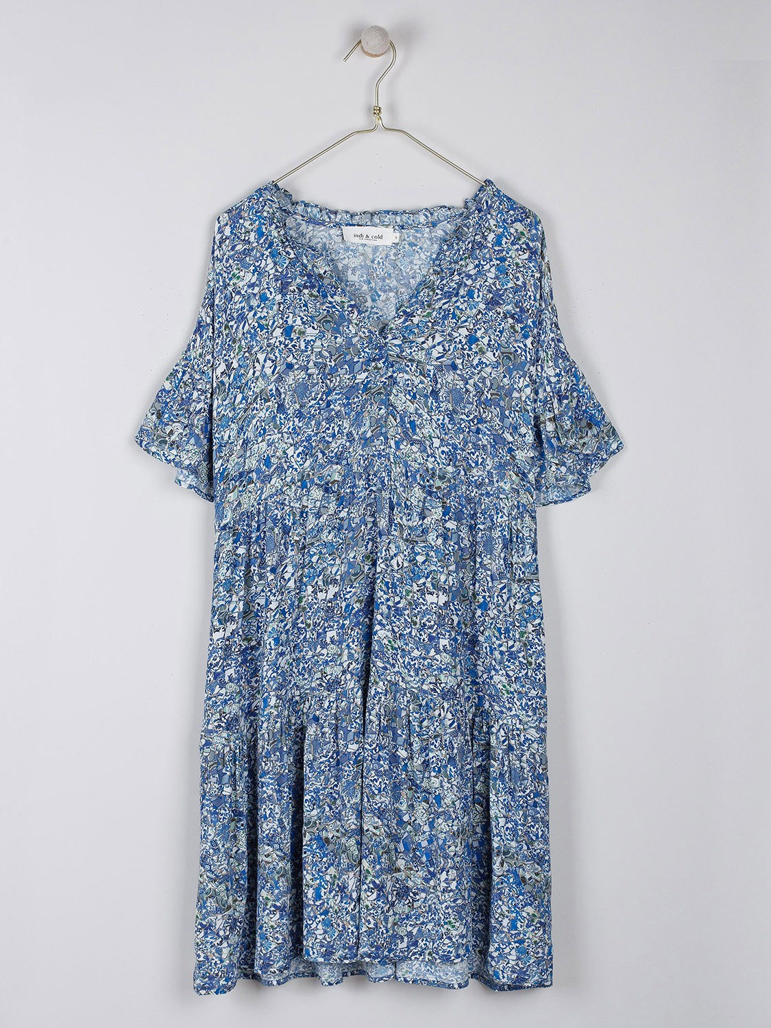 Indi & Cold Azul Klein Dress Blue