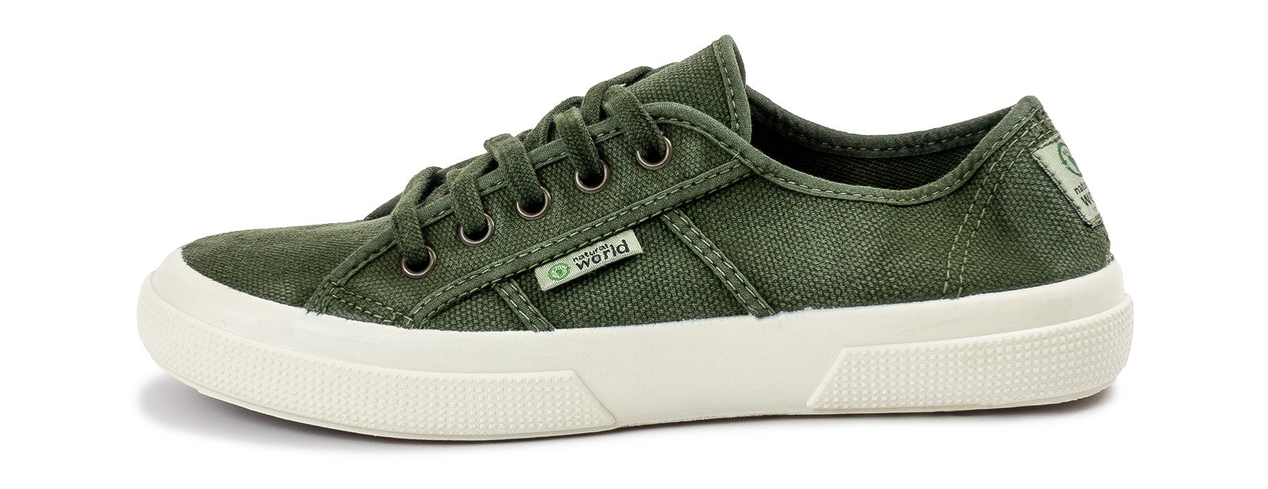 Natural World Blossom Trainer Olive Green