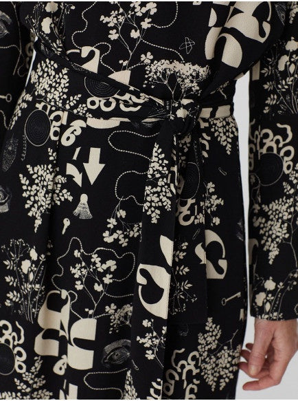 Nice Things Melting Pot Dress Black