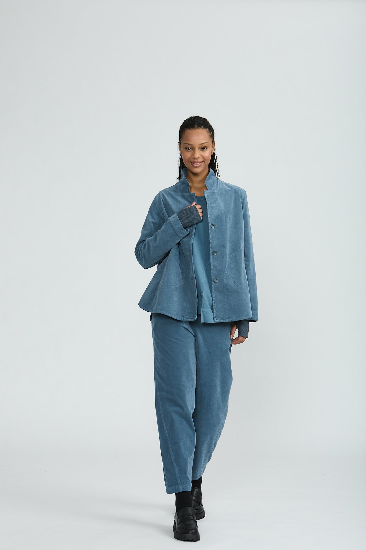 Round Needlecord Pants