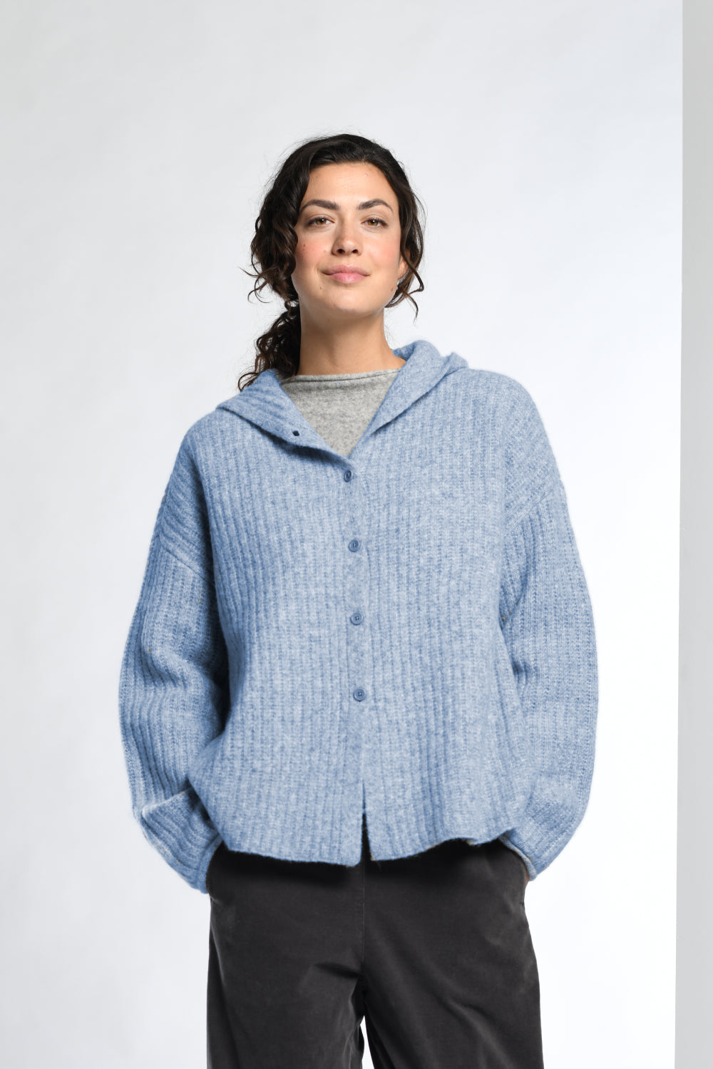 Ribbed Knit Jacket