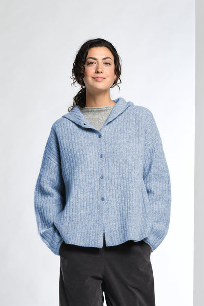 Ribbed Knit Jacket