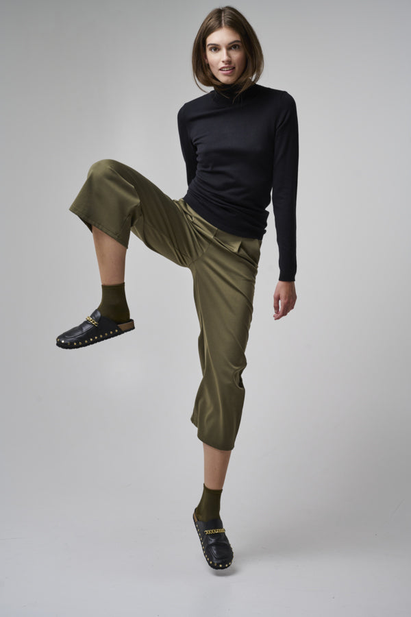 Ichi Mafa Roll Neck Black